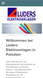 Mobile Screenshot of elektro-potsdam.com